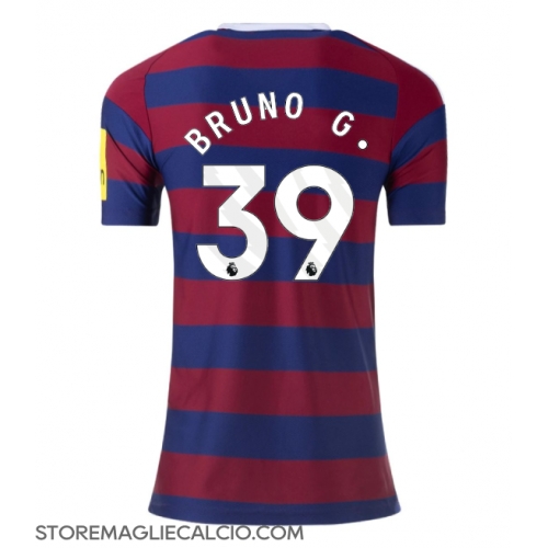 Newcastle United Bruno Guimaraes #39 Maglia Gara Terza Repliche 2024-25 Donna Maniche Corte Newcastle United Bruno Guimaraes #39 Maglia Gara Terza Repliche 2024-25 Donna Maniche Corte